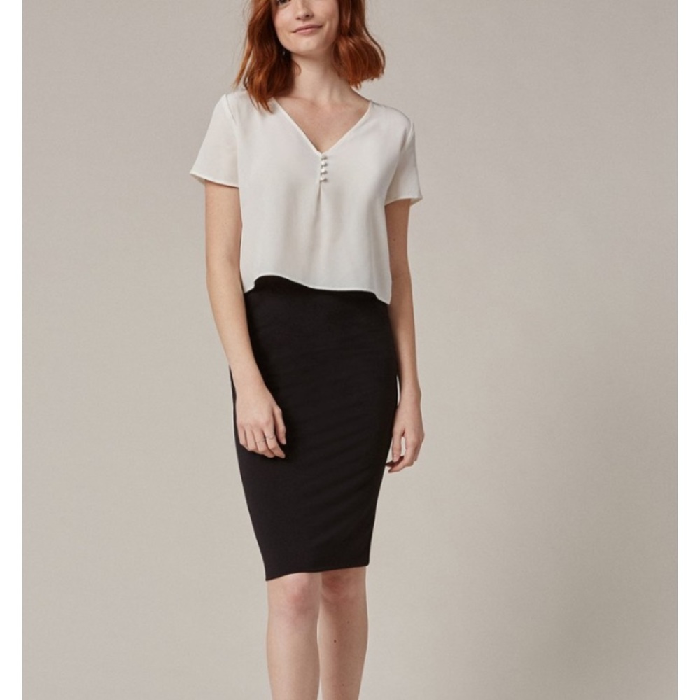 Willa silk crop top